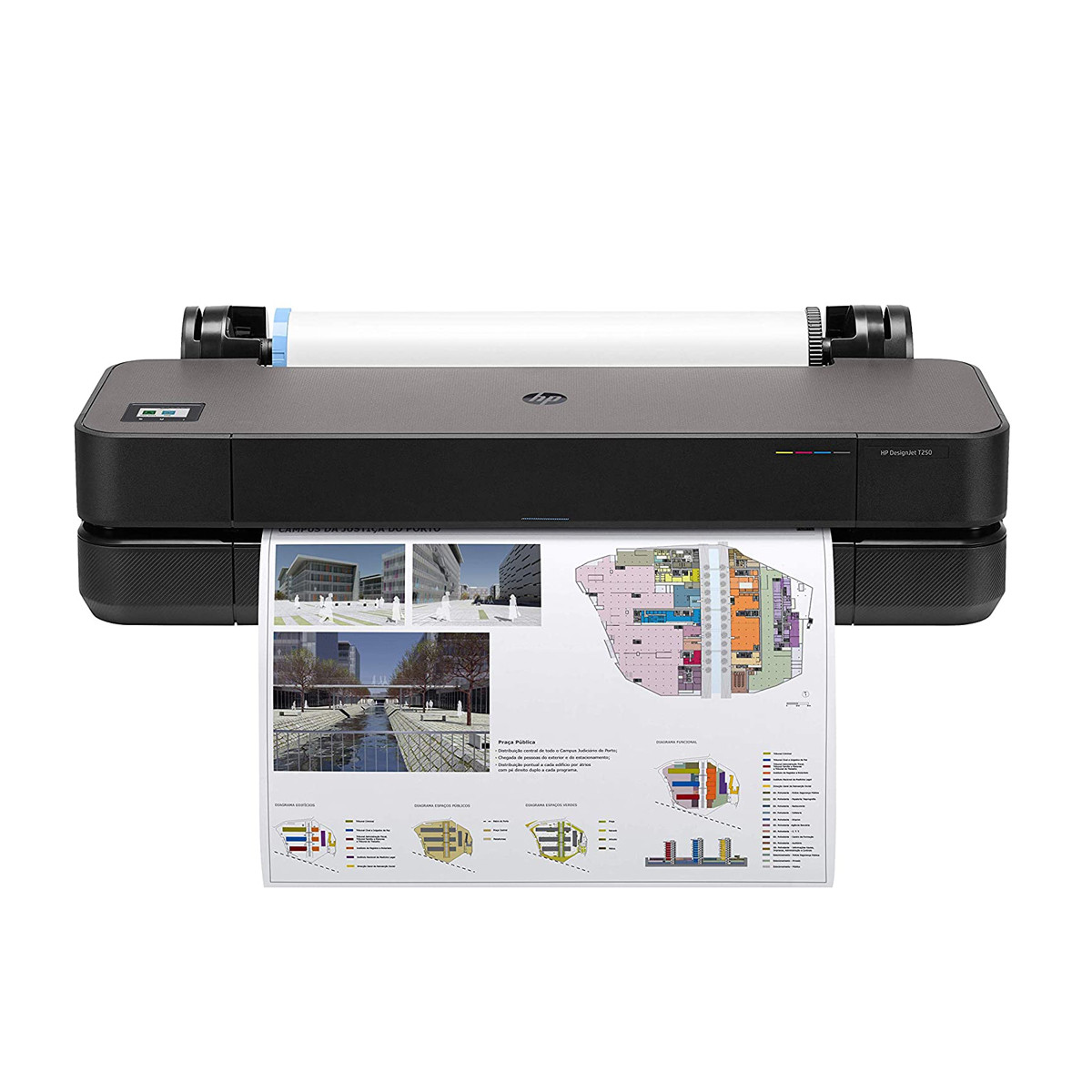 IMPRESSORA PLOTTER HP DESINGNJET T250 24 ...