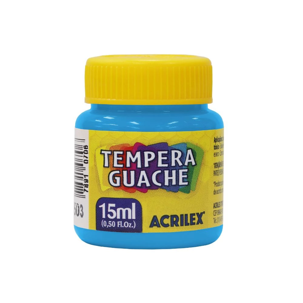 TINTA GUACHE 15 ML AZUL TURQUESA 02015050...