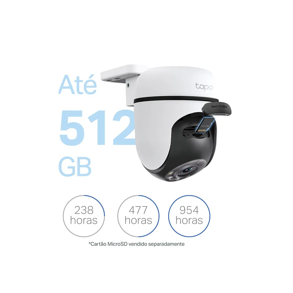 Câmera Externa TP‑LINK Tapo TC40(BR) 1080...