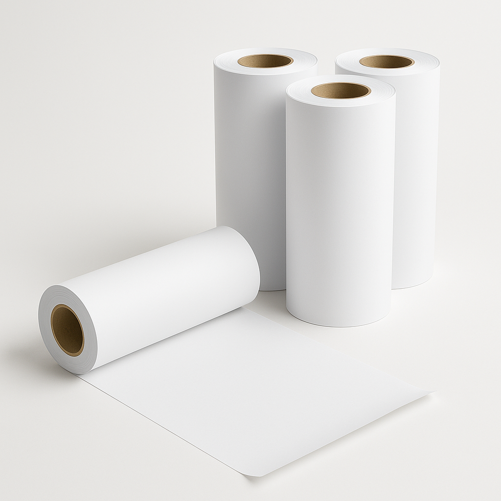 Bobina de Papel Couchê Fosco 170g/m² – La...