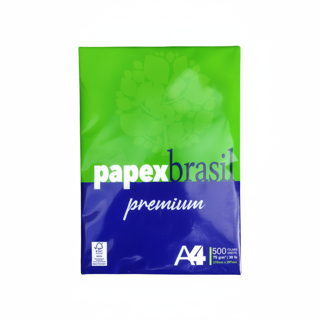 Papel Sulfite A4 75g/m² PAPEXBRASIL - Res...