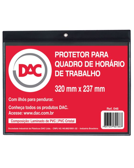 Porta Quadro Horário de Trabalho REF 046 DAC