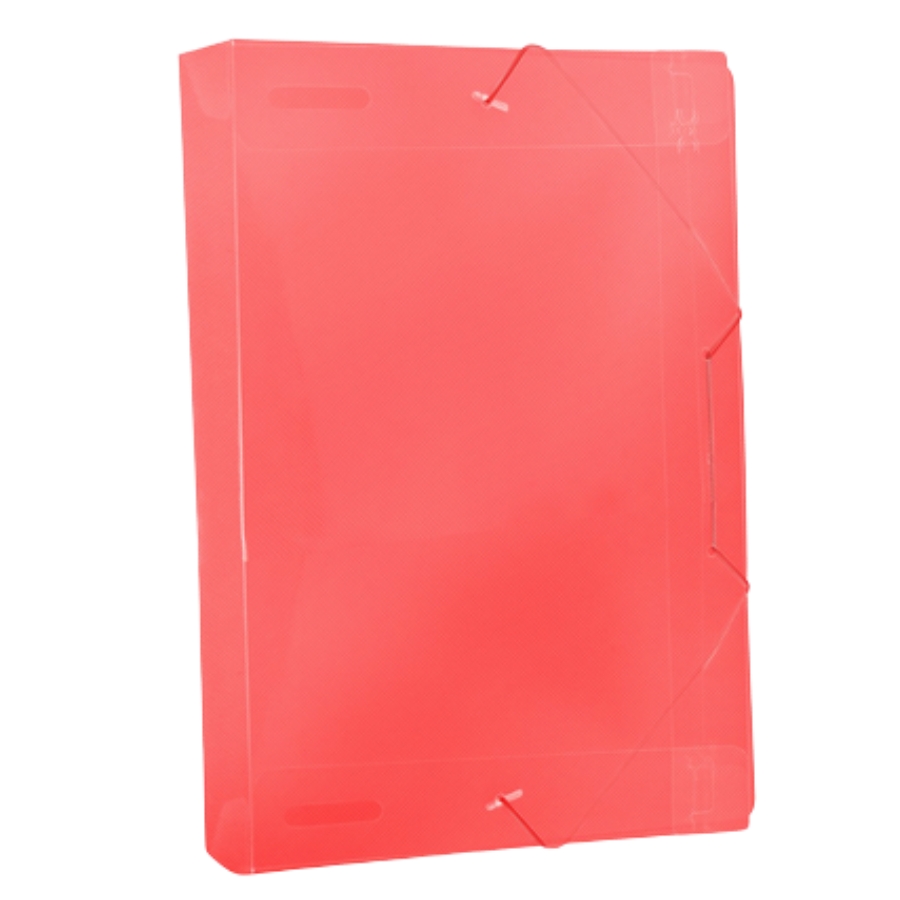 Pasta com aba e elástico 505PP – Vermelha...