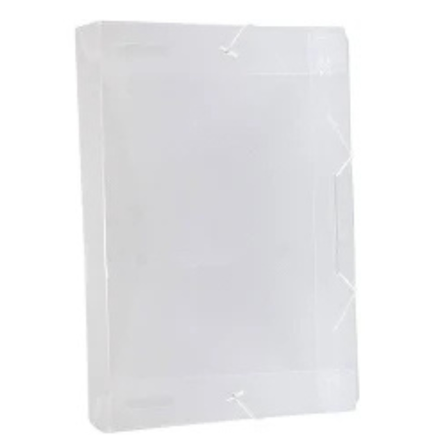 Pasta com aba e elástico 505PP – Transpar...