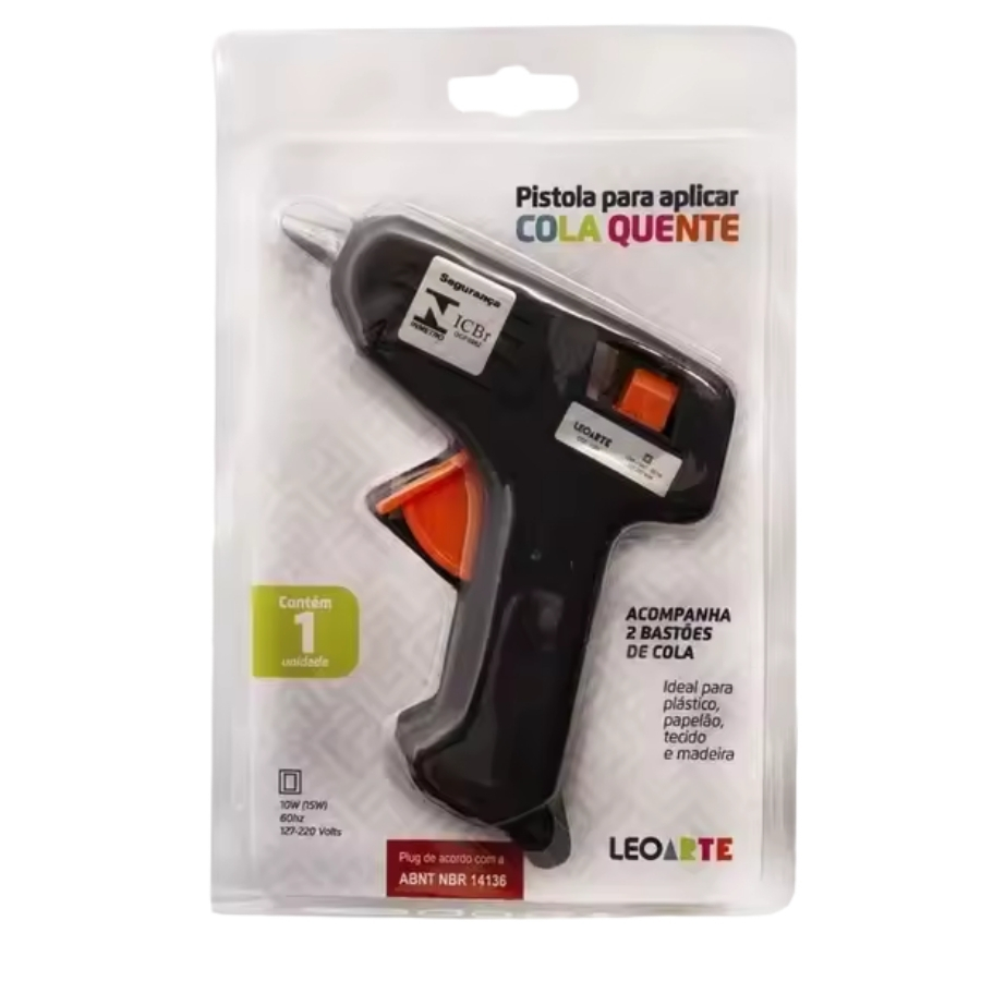 Pistola de Cola Quente Grande Leoarte 4369