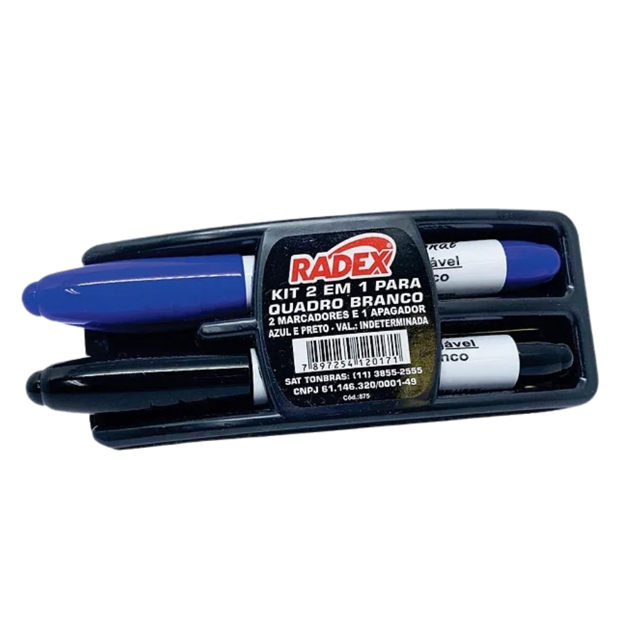 Apagador para Quadro Branco com Pincéis A...